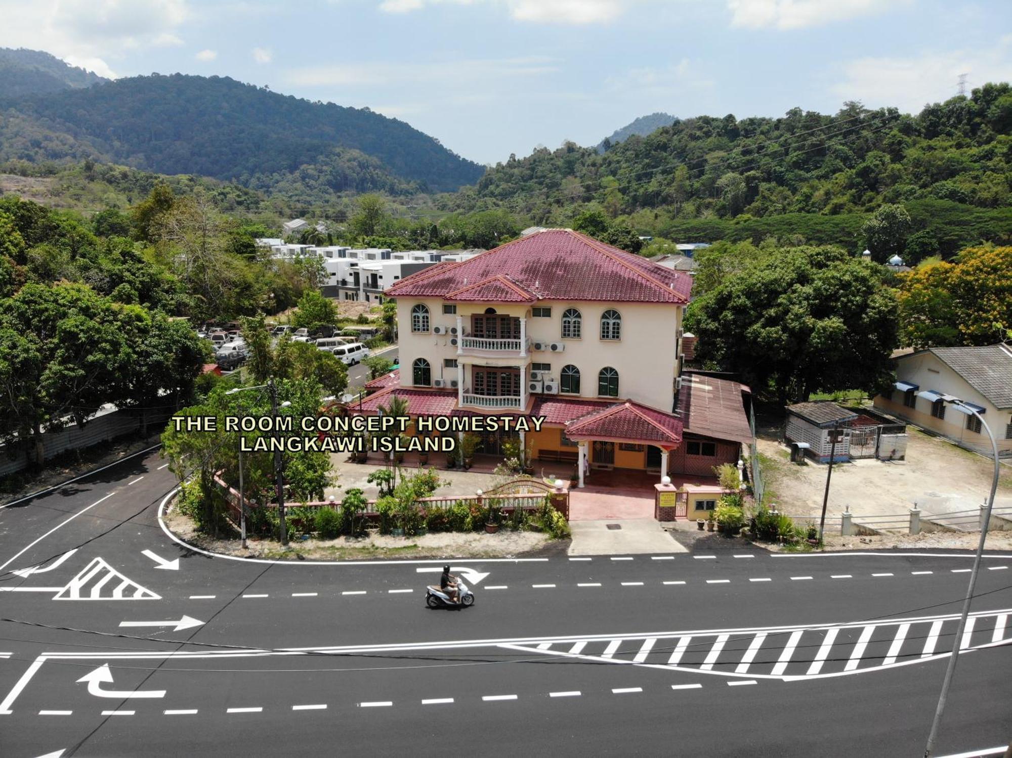 The Room Concept Homestay Kuah Exterior foto