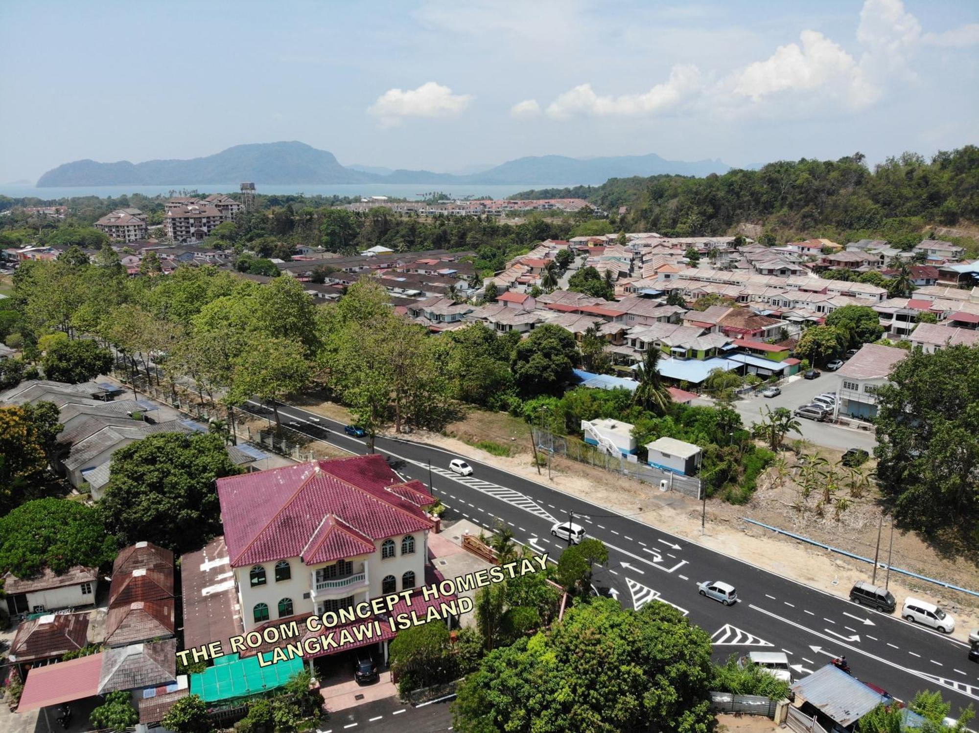 The Room Concept Homestay Kuah Exterior foto